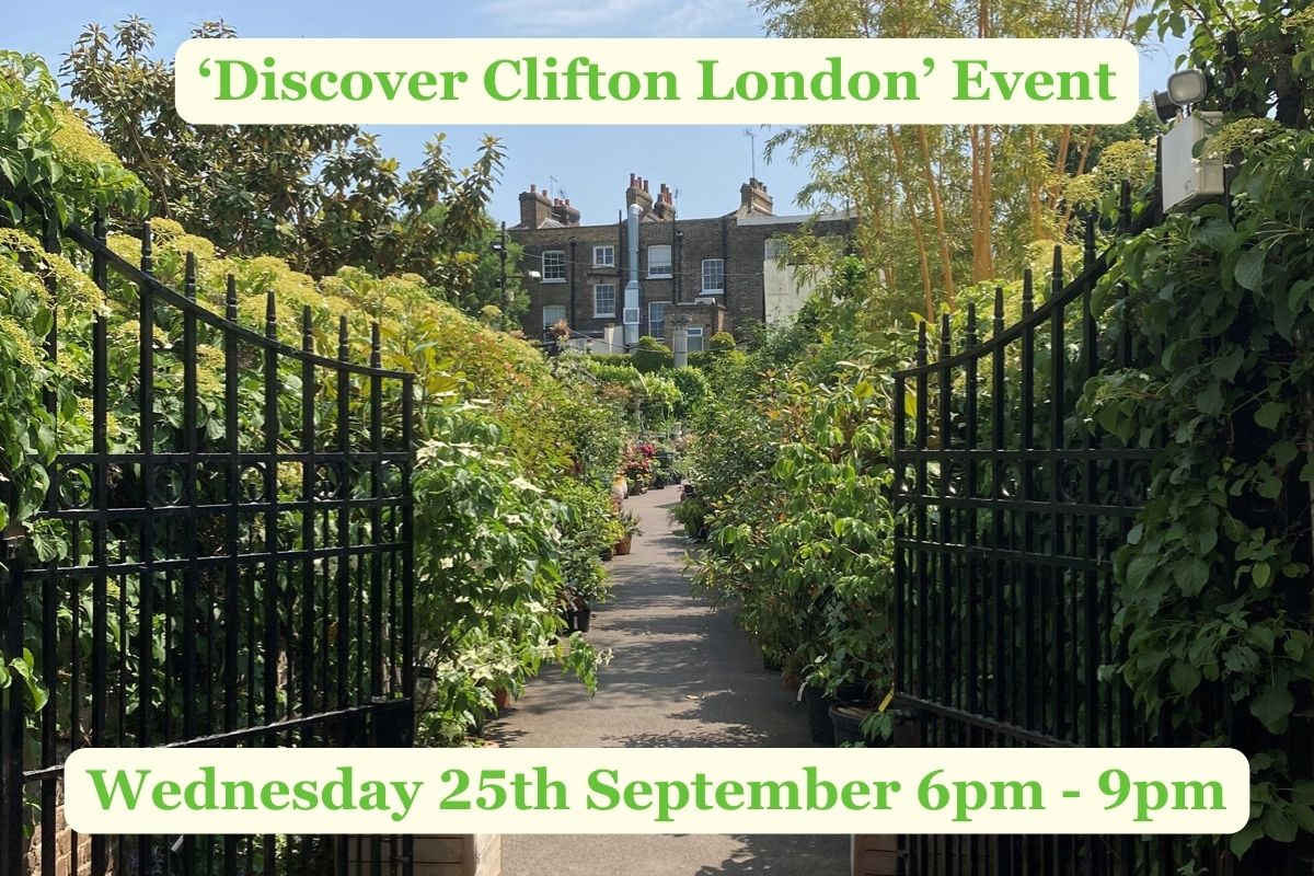 Join us on 25th September at Clifton London